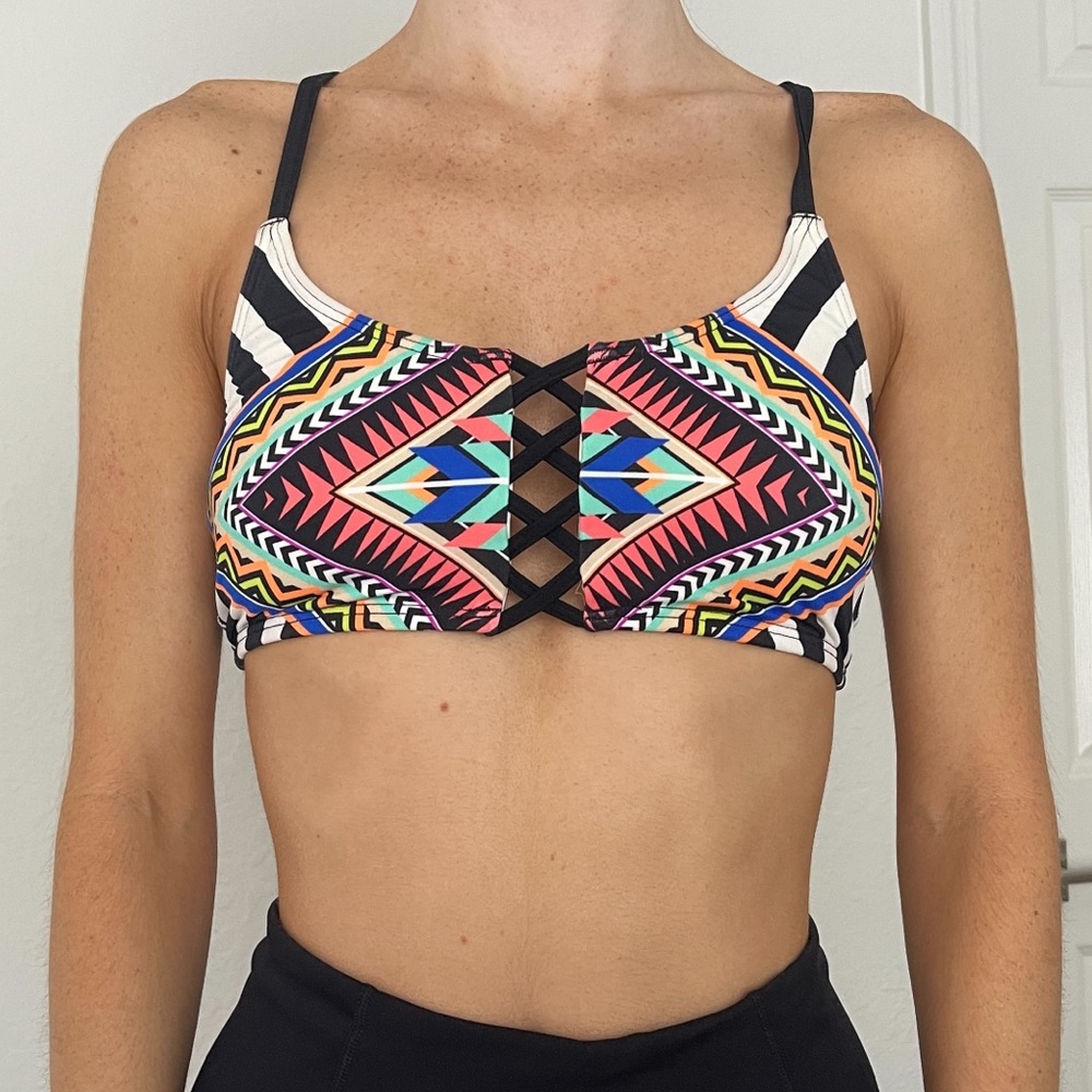 PINK SWIM TOP